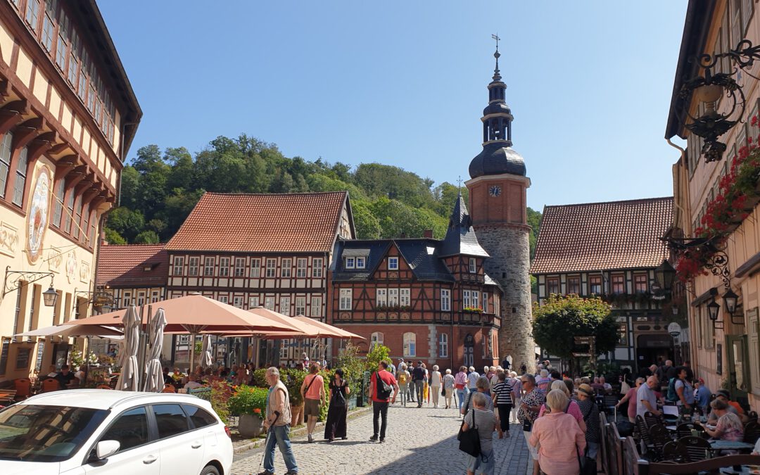 Fahrt nach Stolberg